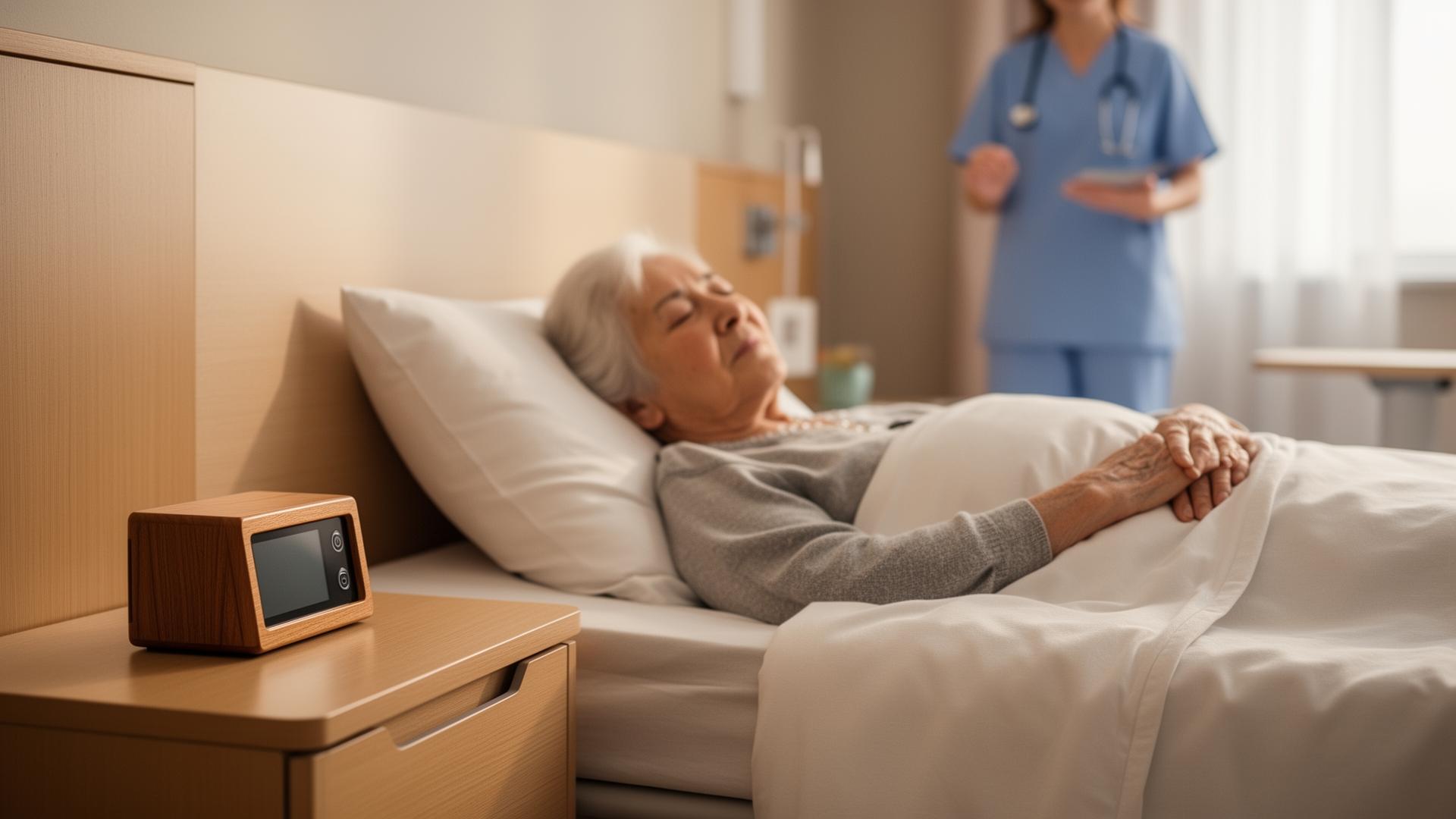 Silène — EHPAD : Veiller la nuit sans entrer dans la chambre.